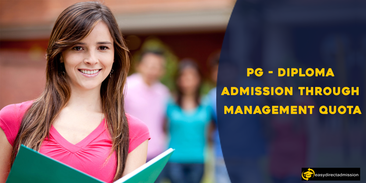 PG-Diploma admission through management quota